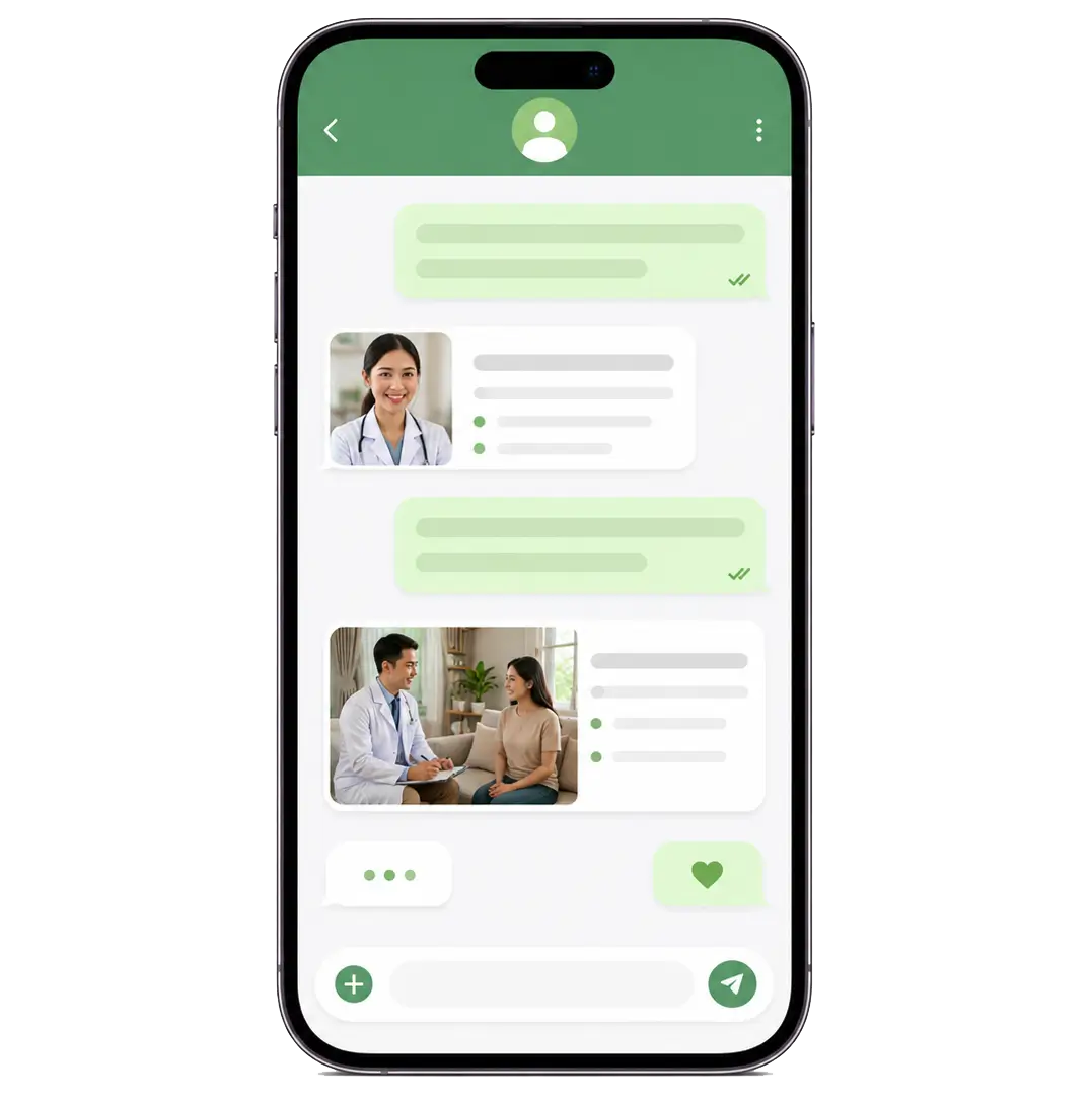 Konsultasi dokter melalui WhatsApp